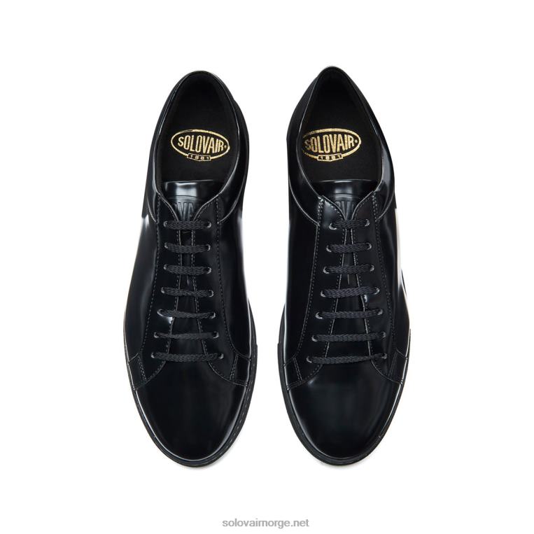 Solovair Svart Vegansk Sneaker 070 H6ll2c231