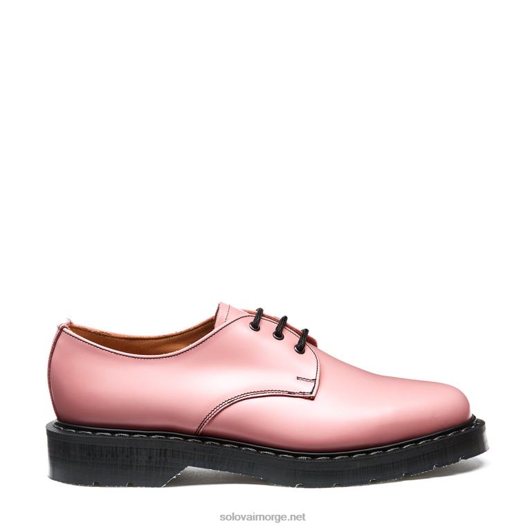Solovair Blush Rosa Hi-shine Gibson Sko Kvinnerh6ll2c385