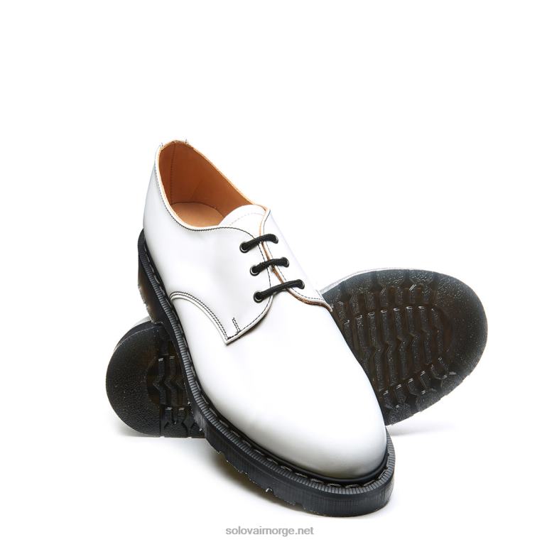 Solovair Hvit Hi-shine Gibson Sko Kvinnerh6ll2c372