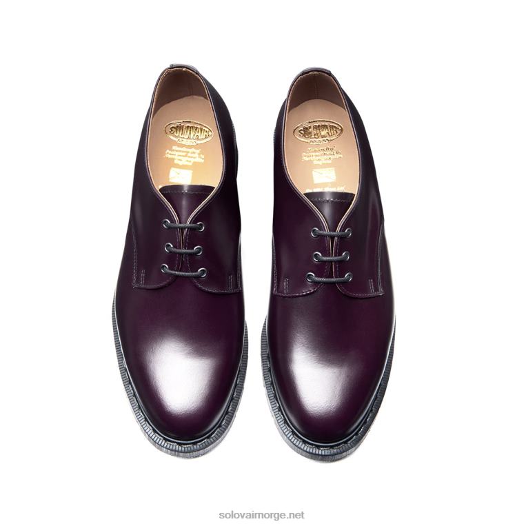 Solovair Lilla Hi-shine Gibson Sko Kvinnerh6ll2c383