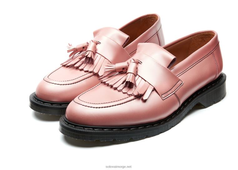 Solovair Iriserende Rosa Hi-shine Dusk Loafer Kvinnerh6ll2c401