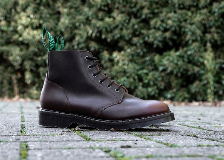 Solovair Gaucho Crazy Horse 6 Eye Astronautstøvel Kvinnerh6ll2c237