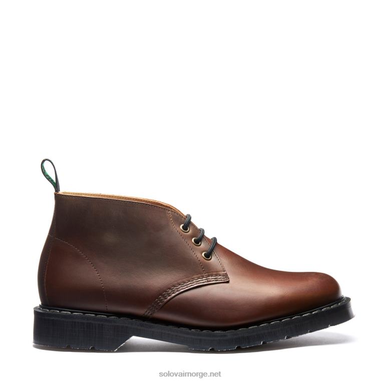 Solovair Gaucho Crazy Horse 3 Eye Chukka Støvel Kvinnerh6ll2c258