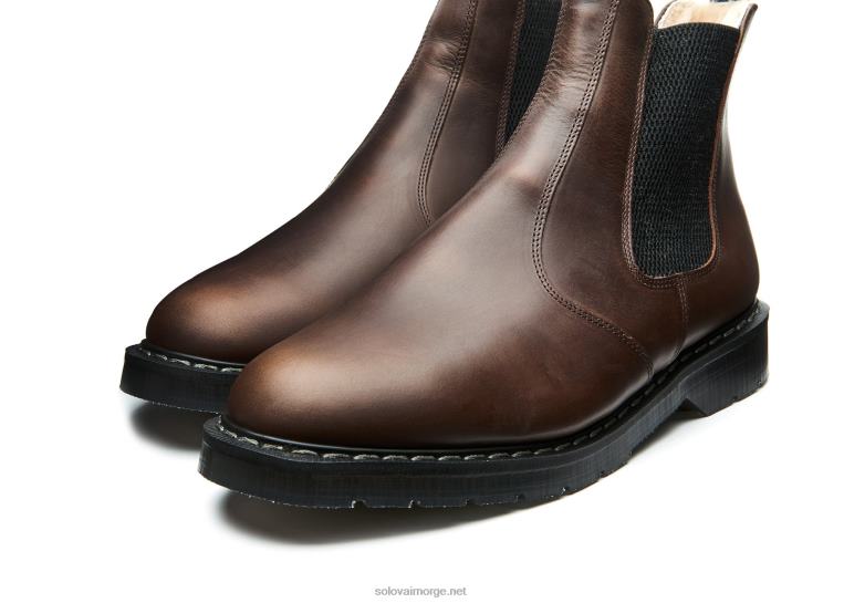 Solovair Gaucho Crazy Horse Shearling Fôret Forhandlerstøvel Kvinnerh6ll2c269