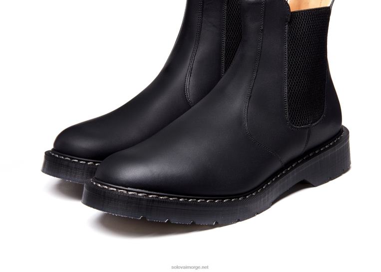 Solovair Svart Fettete Forhandlerstøvel Kvinnerh6ll2c259