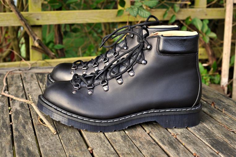 Solovair Svart Fettete Urban Turgåer Kvinnerh6ll2c334