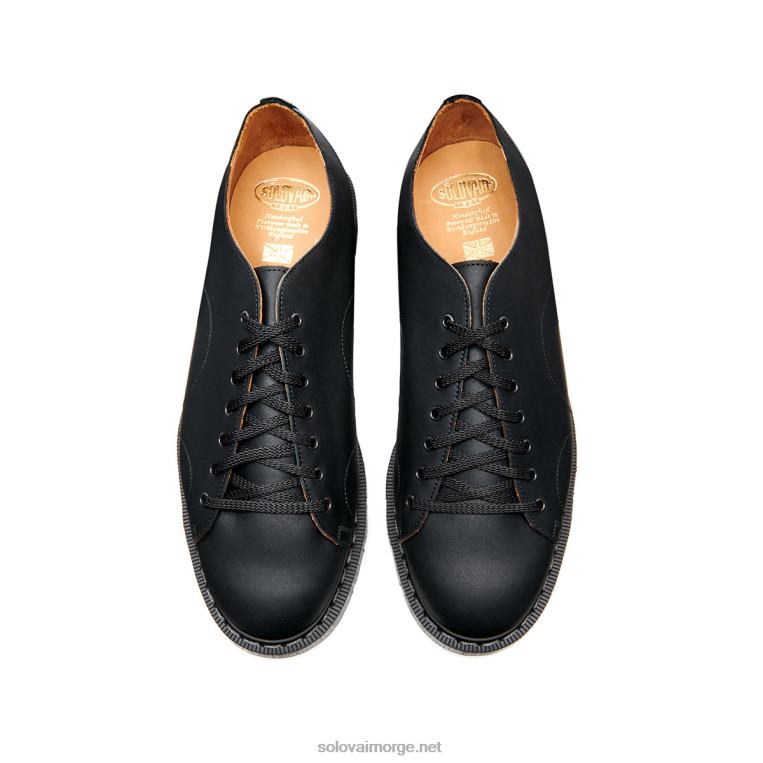 Solovair Svart Fettete Apesko Mennh6ll2c221