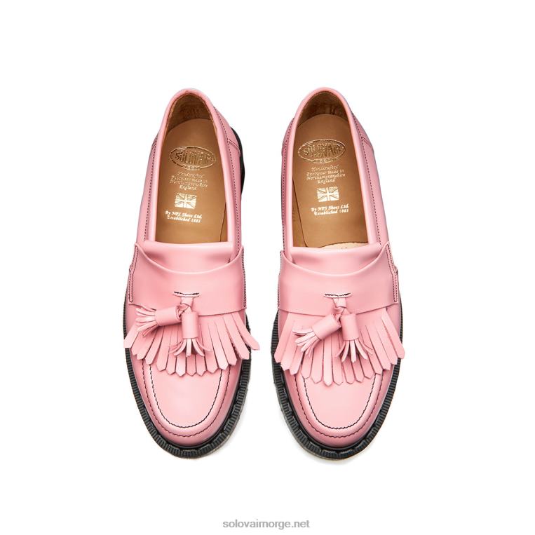 Solovair Blush Rosa Hi-shine Dusk Loafer Mennh6ll2c212