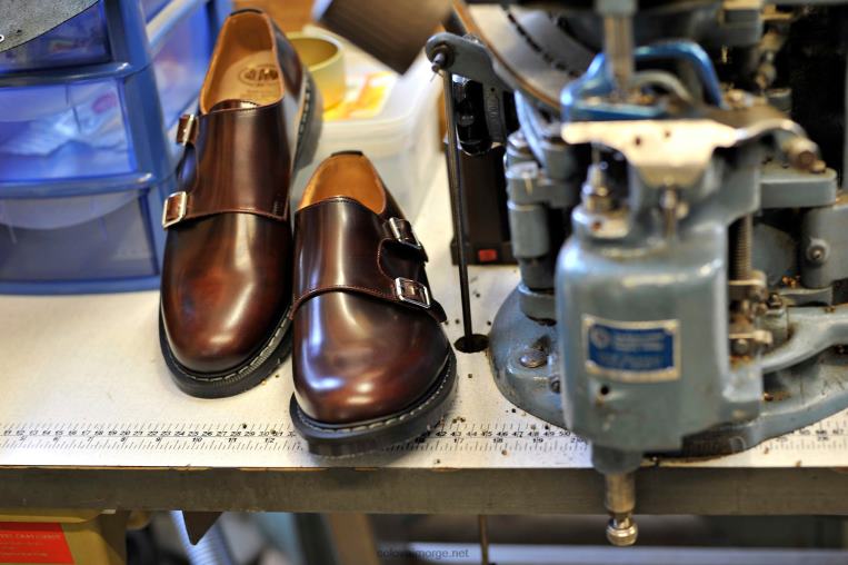 Solovair Burgunder Rub-off Dobbel Spenne Munkesko Mennh6ll2c216