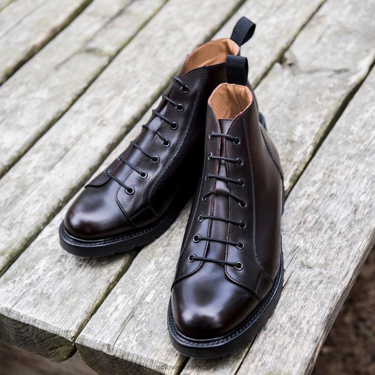 Solovair Burgunder Monkey Boot Mennh6ll2c157