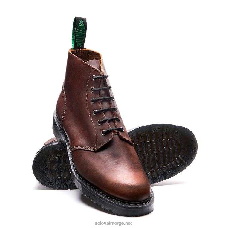 Solovair Gaucho Crazy Horse 6 Eye Astronautstøvel Mennh6ll2c7