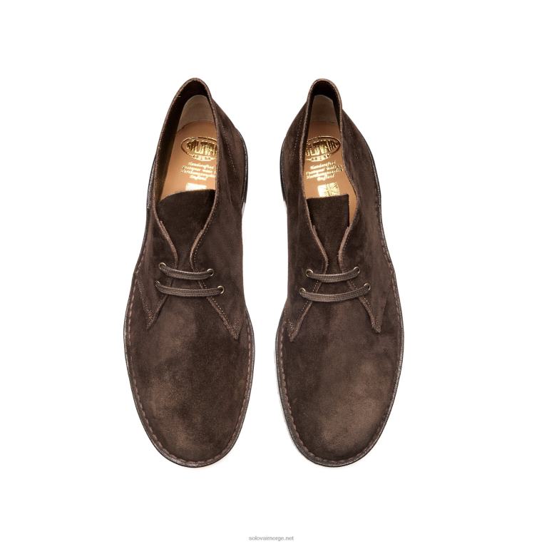 Solovair Brun Semsket Chukka Støvel Mennh6ll2c30