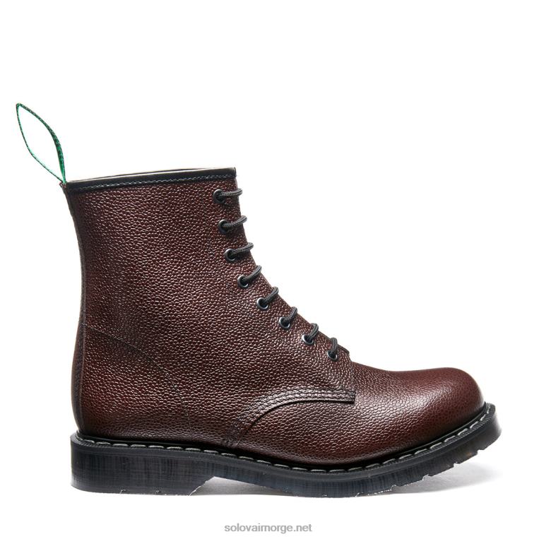 Solovair Chili Grain 8 Eye Derby Støvel Mennh6ll2c108