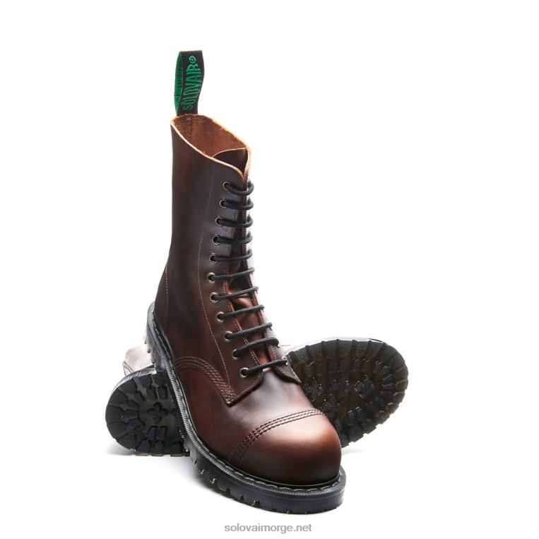 Solovair Gaucho Crazy Horse 11 Eye Steel Toe Derby Boot Mennh6ll2c67