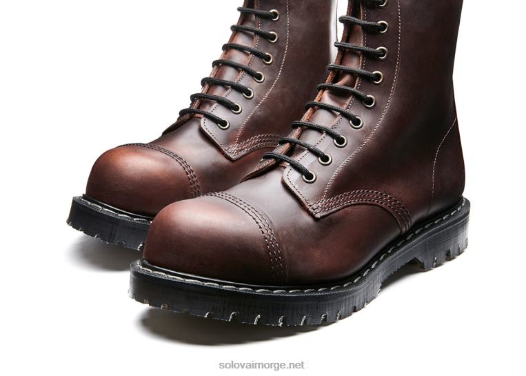Solovair Gaucho Crazy Horse 11 Eye Steel Toe Derby Boot Mennh6ll2c67