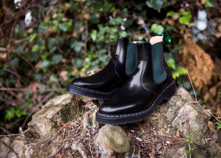 Solovair Grønn Og Svart Forhandlerstøvel Mennh6ll2c51